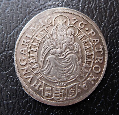 HUNGARY / LEOPOLD I. - SILVER 6 KREUZER / 1676 Pressburg! | eBay
