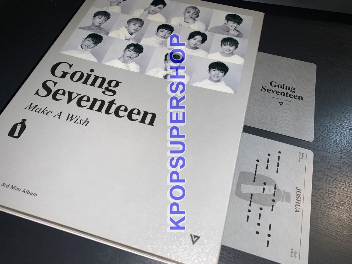 Seventeen 3rd Mini Album Going Make a Wish Ver. CD Great Joshua