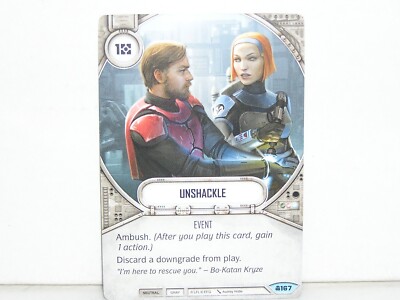 Star Wars Destiny Convergence #167 Unshackle