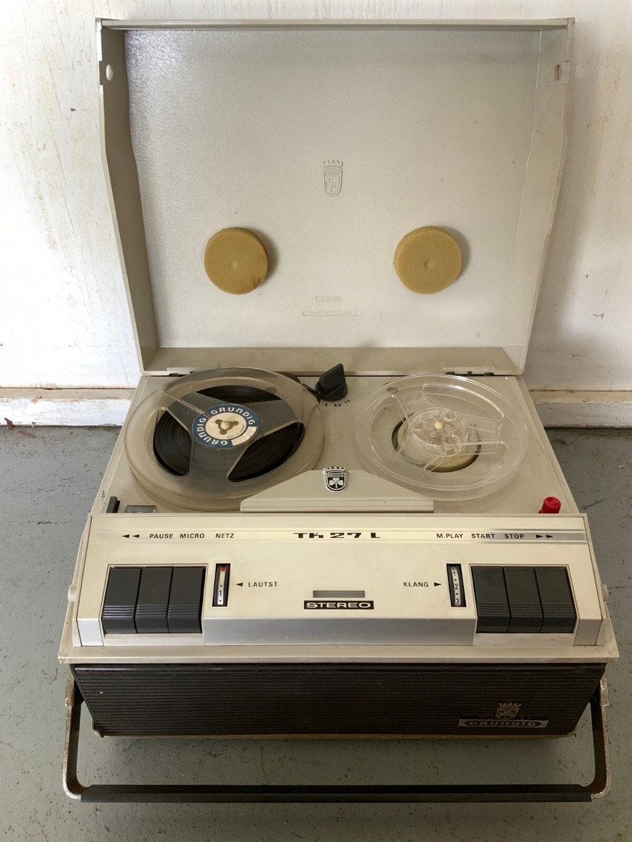 GRUNDIG TK 27L REEL TO REEL TAPE DECK RECORDER | eBay