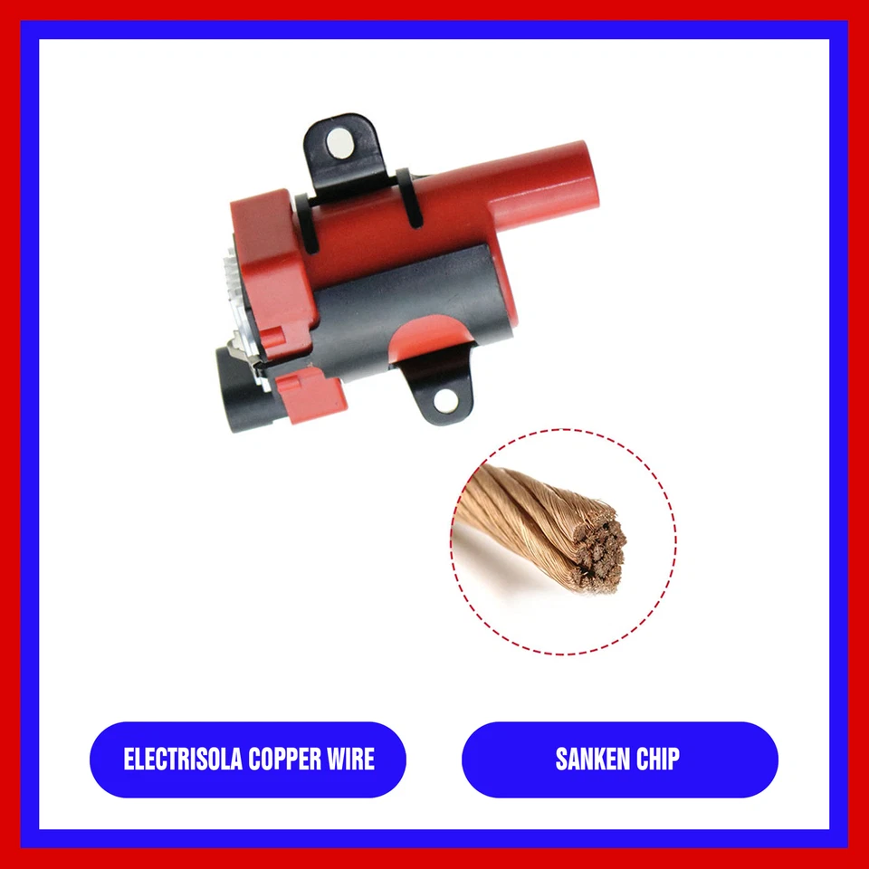 Bobina de encendido 8 piezas UFD262R PARA 2004 2005 WORKHORSE FASTRACK FT1461 6,0 L V8 Foto 3 de 4