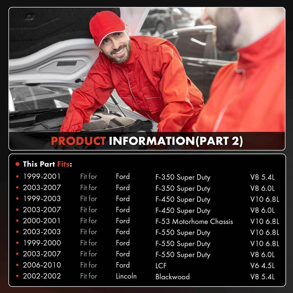 Компрессор кондиционера с 8-канавочным шкивом для Ford F-150 F-250 F-350 Super Duty Lincoln - Изображение 3 из 4