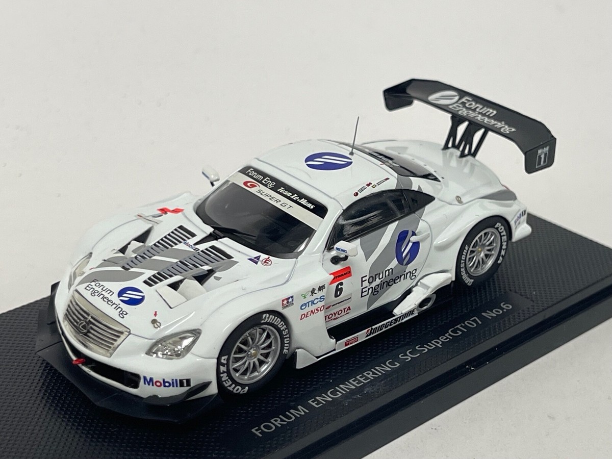EBBRO JGTC GT-R 4台セット 1/43 Ebbro Forum Engineering Lexus SC 430 JGTC 2007 car #8 #909