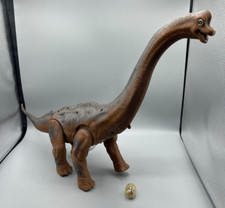 Egg Laying Jurassic Brachiosaurus dinosaur Battery Powered With Sounds  Light