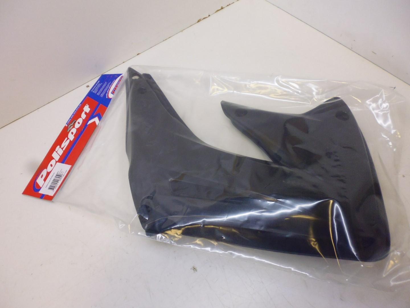 Radiator Cover Scoops Fits Honda Crf 450 02-04 Black
