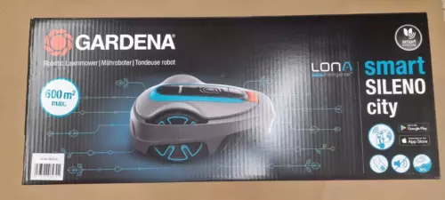 Gardena Smart Sileno City LONA 19603 SET Mähroboter Rasenmäher bis 600M² NEU OVP