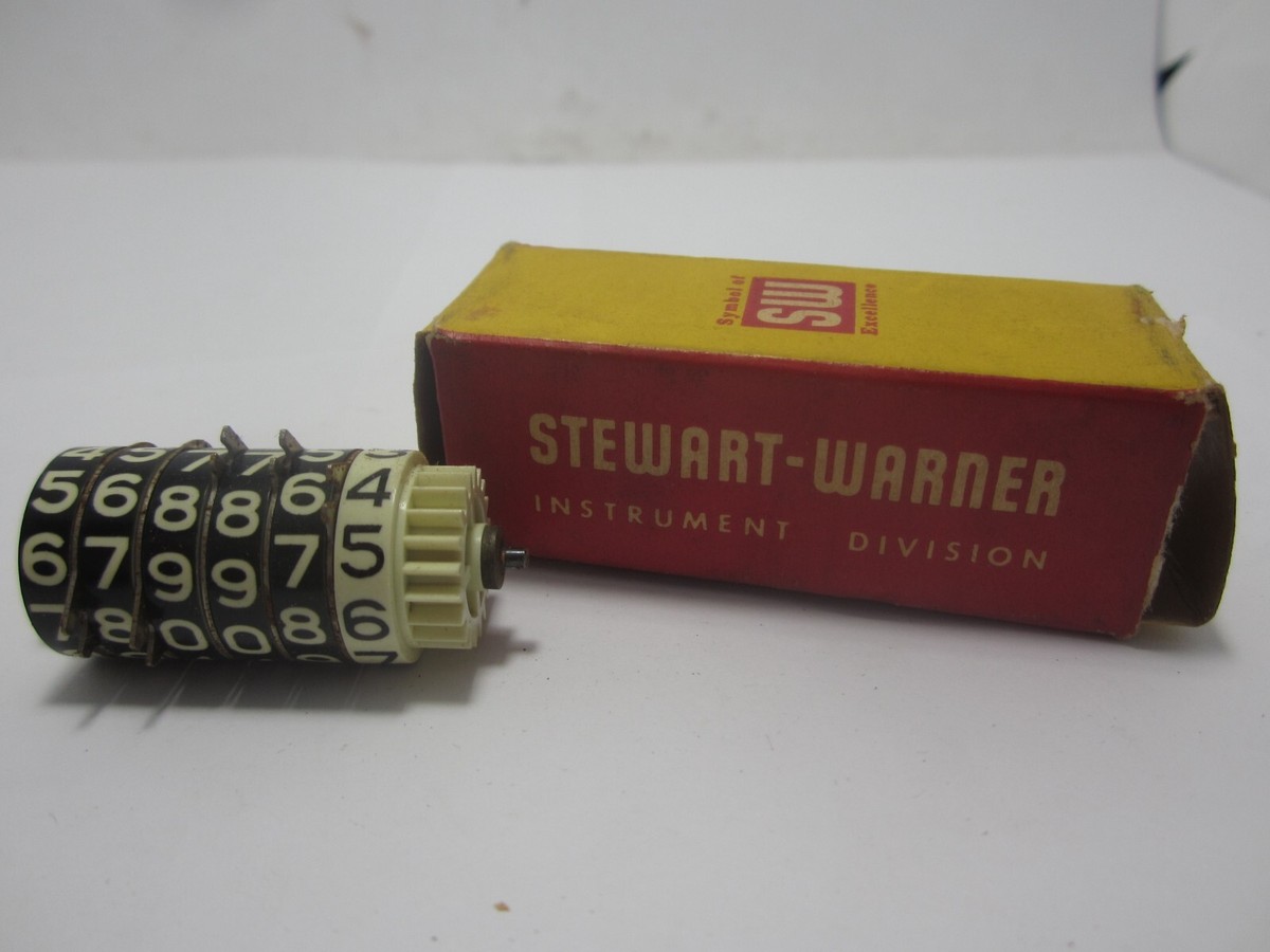56-58 Studebaker Odometer Roll STEWART-WARNER 423097 | eBay