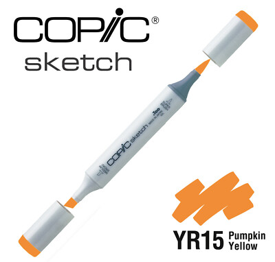 Marqueur à l'alcool Copic Sketch YR15 Pumpkin Yellow