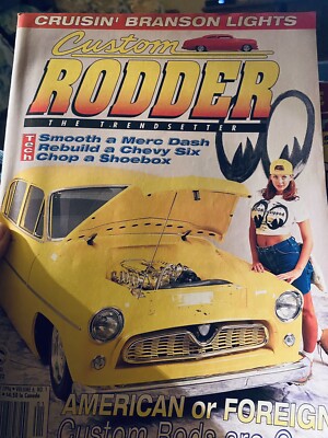 CUSTOM RODDER MAGAZINE  January 1996 Issue Bagged !