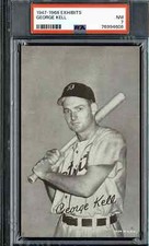 1947 Exhibits George Kell - PSA 7 (Hall of Famer)