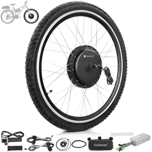 Voilamart 48V 1OOOW Electric Bicycle Conversion Kit 29" Front Wheel Ebike  Motor