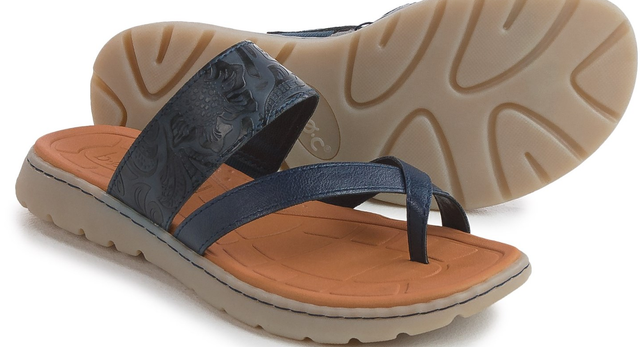 born toe loop sandals