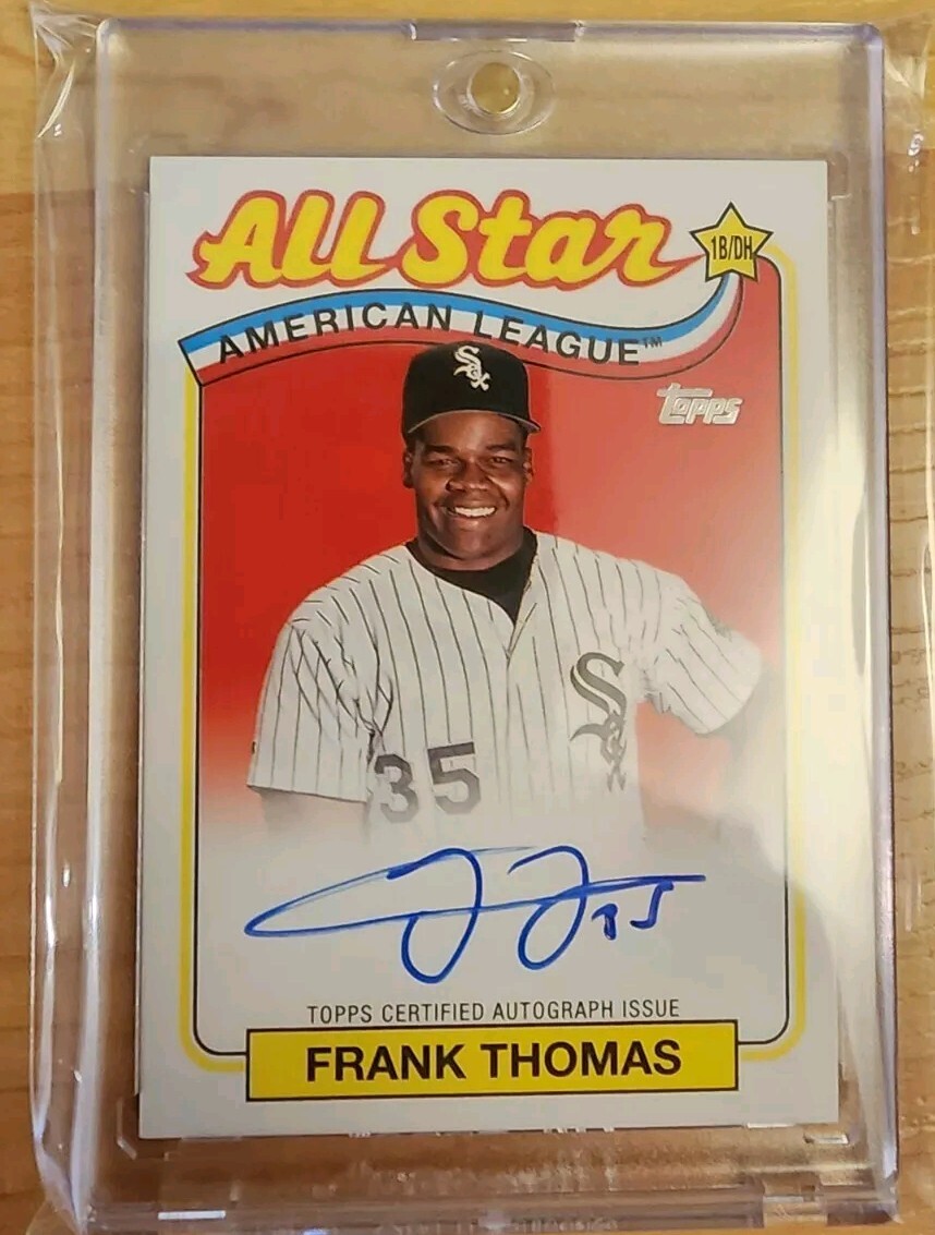 2024 Topps Series 2 89ASAFT Frank Thomas All Star Auto Museo