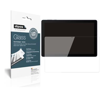 2x Schutzfolie für Huawei MatePad T10s - Anti-Shock 9H Folie dipos Glass
