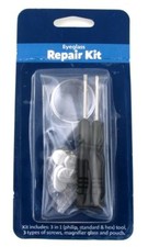 3-in-1 Eyeglass/Sunglass Maintenance Repair Tool Carrying Case Screwdriver Screw