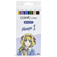 Copic Hobbymarker Ciao 5+1 Set, Manga 1
