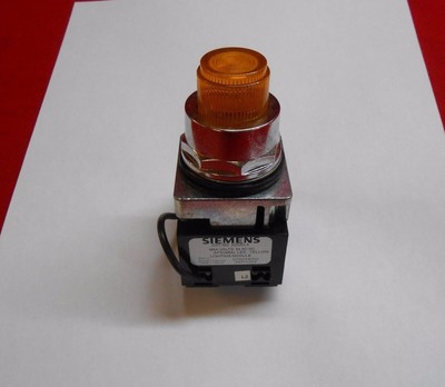 SIEMENS 52AAIL4 INTEGRAL LED YELLOW LIGHTING MODULE