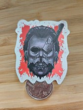 MICHAEL MYERS STICKER Horror Movie Halloween Sticker Michael Myers Decal Scary