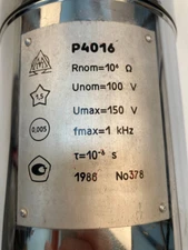 1 MOhm 1MΩ P4016 Resistance Standard Resistor 0.005% Accuracy