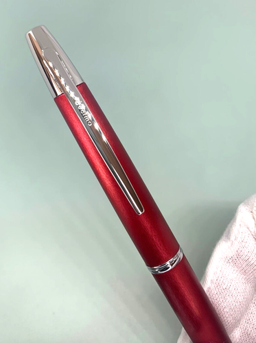 New PILOT Vanishing Point Capless Decimo 20 Colors RED 18K Medium Nib Limited - Picture 3 of 8