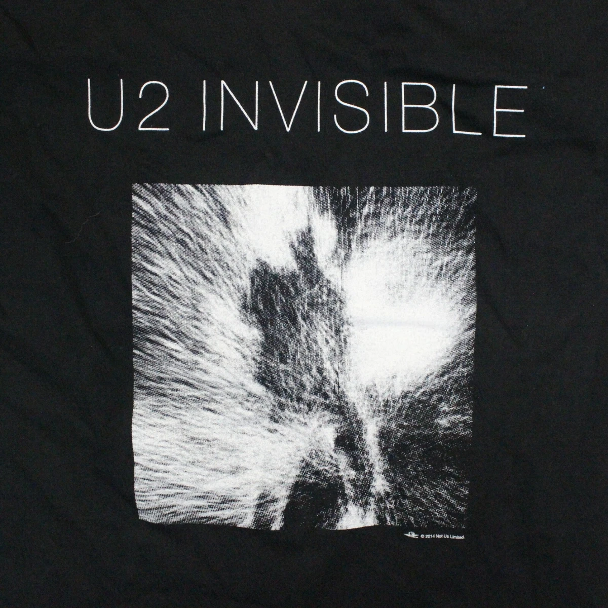 U2 Invisible 2014 Tee - American Apparel - Black - S | eBay