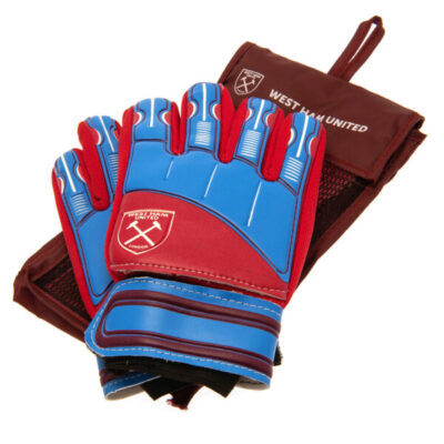 West Ham United F.C. Guanti da Portiere per Bambini e Ragazzi, Guanti