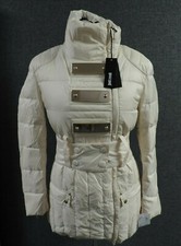Just Cavalli Metal Detail Padded Jacket Ivory Uk 12 Eu 40 Rrp £560 Ln111 Ll 02