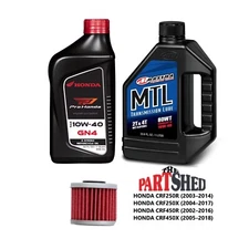 2002-2025 CRF250R CRF450R Honda Oil Change Kit CRF250R CRF450R CRF250X CRF450X