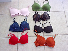 Lot of 7 Assorted Styles  Brands Bras 34C