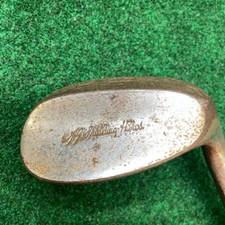 AG Spalding Bros Dynamiter SW sand wedge coated steel shaft leather grip RH