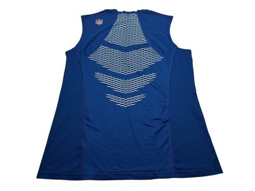 Nike Pro HyperCool NFL Indianpolis Colts camicia a compressione senza maniche aderente LG - Foto 7 di 10