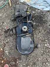 46 inch mower deck (MTD or related brand) 3 blades, belts and pulleys included