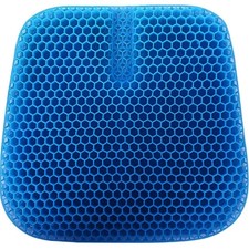 Gel Sitzkissen Sitzauflage Orthopädisch Komfort Büro Auto Waben