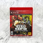 Red Dead Redemption GOTY Undead Nightmare PS3 Greatest Hits w/Map