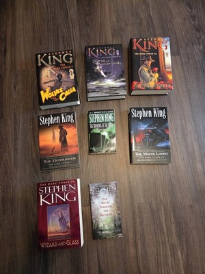 Stephen King Dark Tower Complete Set 1 7 + Wind Through Keyhole First Editions