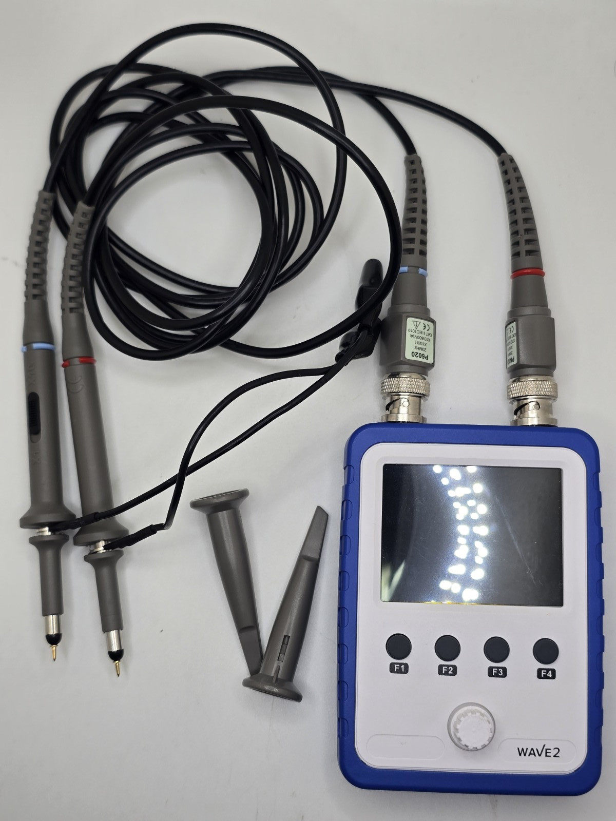 UNTESTED AS IS - JYETECH WAVE2 Digital Oscilloscope 2 Channel 0-200KHz