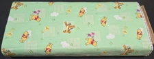 WINNIE THE POOH & FRIENDS COTTON FABRIC By SPRINGS CREATIVE PRODUCTS - VINTAGE