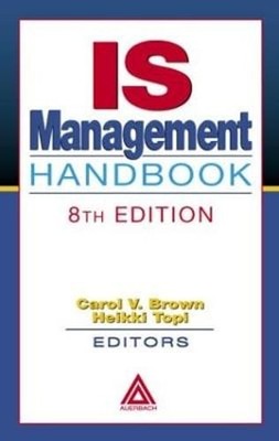 Is Management Handbook by PhD Brown, Carol V: New