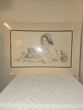 Jan Hagara "Renny & Bluebeary" Signature Collection Signed & Numbered Lithograph