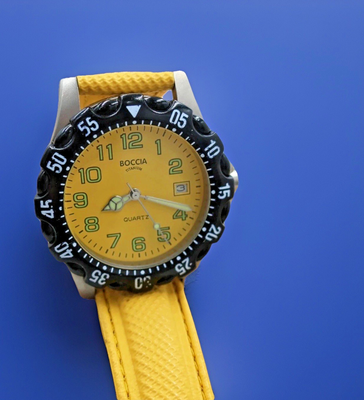 Rare Boccia Solid Titanium Collection Diver JPN M… - image 13