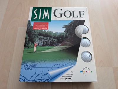 Sim Golf - Maxis - Big Box