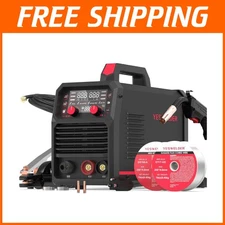 4-in-1 Multiprocess MIG Welding Machine - 140A Dual Voltage