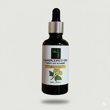 Kukui Candlenut Oil 50ml 100 Pure Natural Cold Pressed Premium Hair Skin