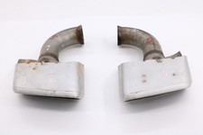 2011-2018 Porsche Cayenne S Rear Exhaust System Muffler Tip Set 7p5253681 Oem