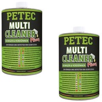 Petec 2X Multi-Cleaner Reiniger FlüSsig 1L