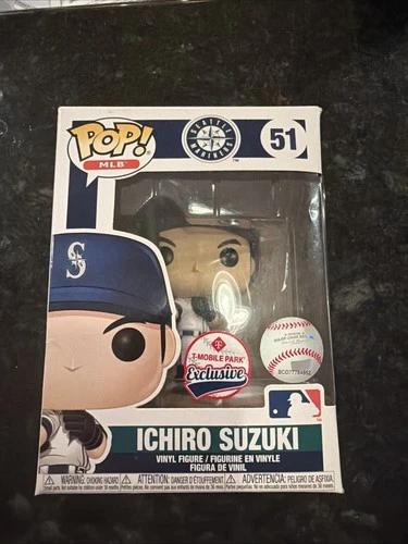 Funko Pop! Vinyl: Ichiro Suzuki MLB Figure T Mobile Exclusive
