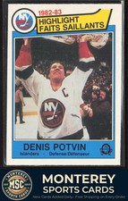Denis Potvin 1983-84 O-Pee-Chee #2 New York Islanders
