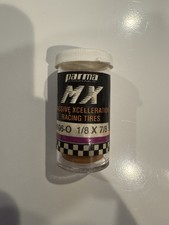 Parma International MX Vintage Slot Car Racing Tires 1/8" x 7/8" Pair 696-O Used