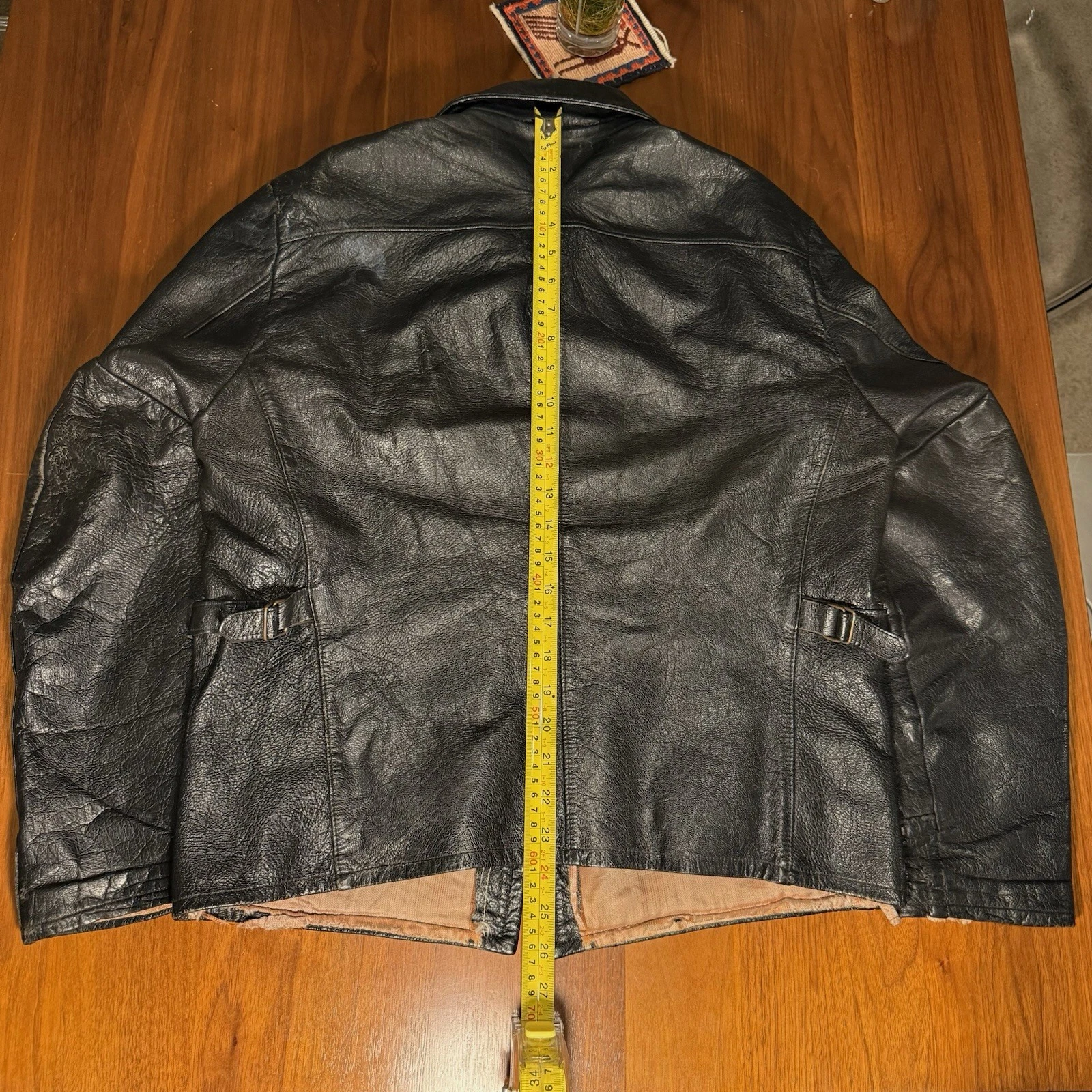 1950s Sears Hercules Leather Jacket Size 42 Styled and Made in California Talon - product detail image 23