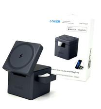 Anker 3-in-1 Cube with Magsafe - Black